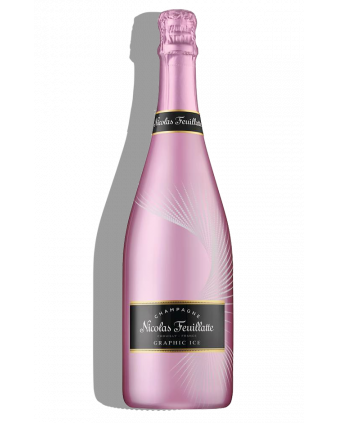 Packshot Graphic Ice Rosé - Nicolas Feuillatte