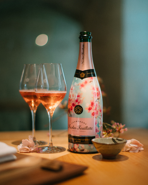 Nicolas Feuillatte Réserve Exclusive Rosé - Edition Limitée Premier Rosé de Printemps - Restaurant japonais