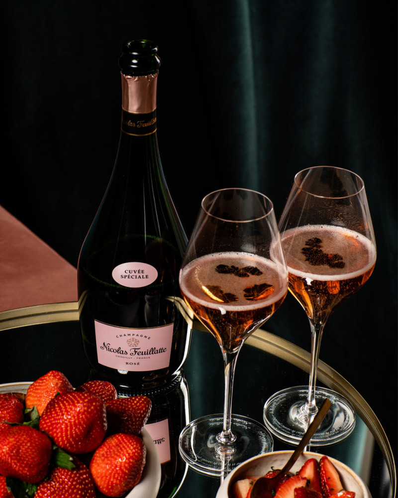 [Kostenloser Versand landesweit] Cuvée Spéciale Rosé Feuillatte - Champagne Nicolas