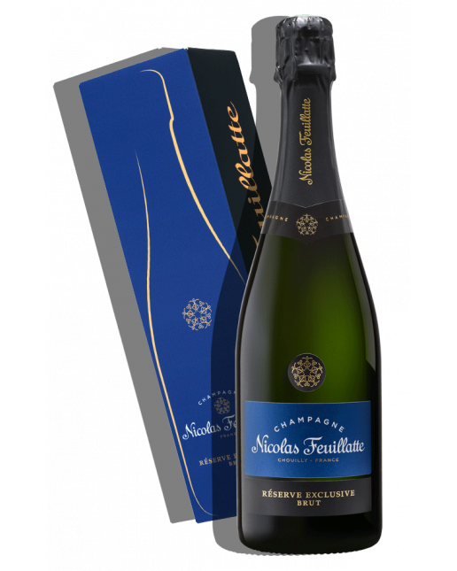Réserve Exclusive Brut Champagne Nicolas Feuillatte - Gift pack